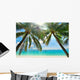 Palm Trees Hanging over Wall Decal