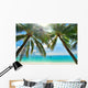 Palm Trees Hanging over Wall Decal
