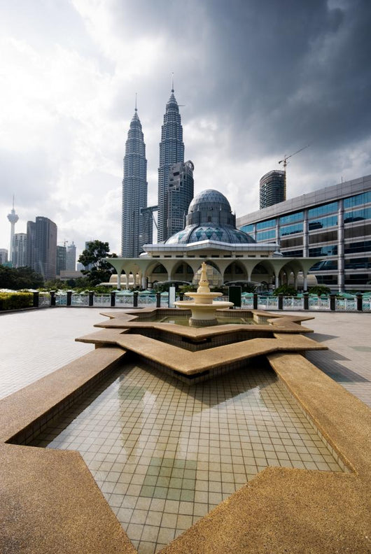Asian Architecture Kuala Lumpur Wall Decal