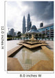Asian Architecture Kuala Lumpur Wall Decal