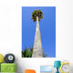 Huge Tall Skinny Palm Wall Decal