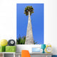 Huge Tall Skinny Palm Wall Decal