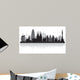 Barcelona Spain City Skyline Wall Decal