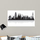 Barcelona Spain City Skyline Wall Decal