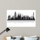 Barcelona Spain City Skyline Wall Decal
