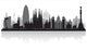 Barcelona Spain City Skyline Wall Decal