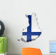 Finland Clipping Path Included Wall Decal