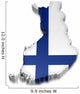 Finland Clipping Path Included Wall Decal