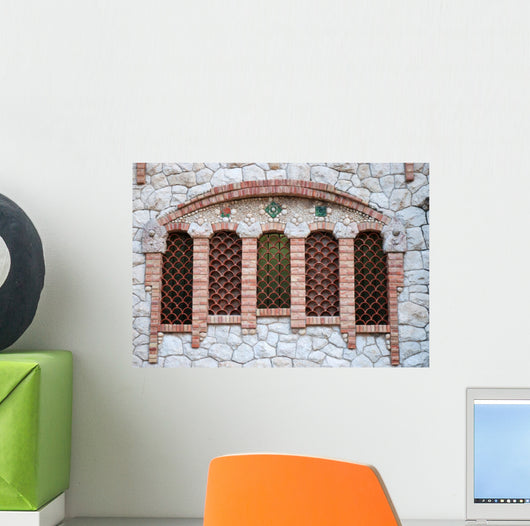 Window Ancient Cathedral Wall Decal