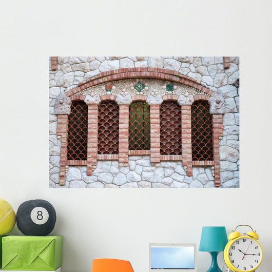 Window Ancient Cathedral Wall Decal