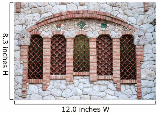 Window Ancient Cathedral Wall Decal