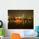 Night Kuwait City Wall Decal