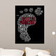 Diabetic Foot Care Info Wall Decal