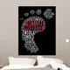 Diabetic Foot Care Info Wall Decal