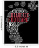 Diabetic Foot Care Info Wall Decal