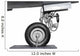 Landing Gear White Wall Decal