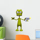 Funny Alien Wall Decal