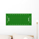American Football Field Soccer Wall Decal Design 3