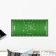 American Football Field Soccer Wall Decal Design 1