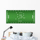 American Football Field Soccer Wall Decal Design 1