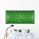 American Football Field Soccer Wall Decal Design 1