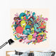 Funny Monsters Wall Decal
