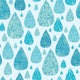 Vector Rain Drops Textured Wall Decal