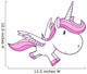 Unicorn Pegasus Vector Illustration Wall Decal