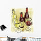 Wine Bottles and Wine Wall Decal