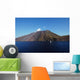 Vulcano Di Stromboli Visto Wall Decal