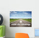 Road with Time for Wall Decal