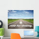 Road with Time for Wall Decal