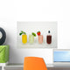 Four Colorful Smoothies Wall Decal