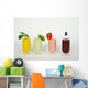 Four Colorful Smoothies Wall Decal
