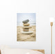 Stones Piled up Sand Wall Decal