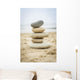 Stones Piled up Sand Wall Decal