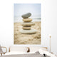 Stones Piled up Sand Wall Decal