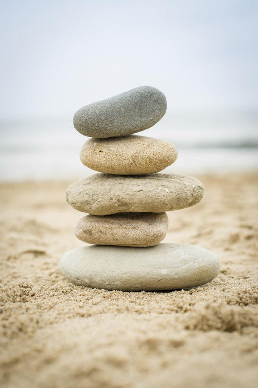 Stones Piled up Sand Wall Decal