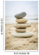 Stones Piled up Sand Wall Decal