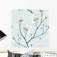Vector Seamless Pattern with Wall Decal Design 2