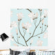 Vector Seamless Pattern with Wall Decal Design 2