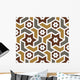 Douma Seamless Pattern Five Wall Decal