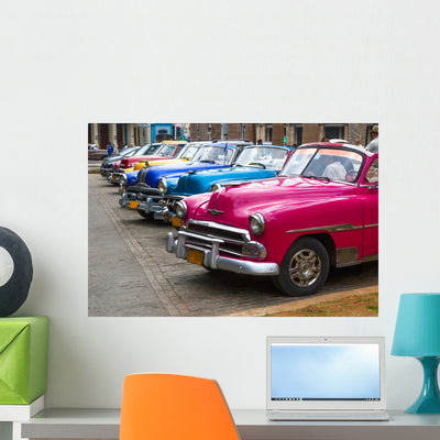 Piquera Wall Decal shown on a wall