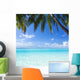 Ocean Palm Paradise Wall Decal