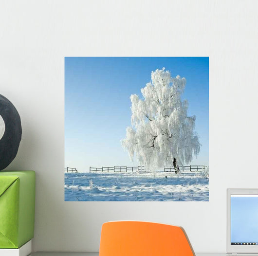Cold Winter Day Wall Decal
