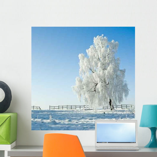 Cold Winter Day Wall Decal
