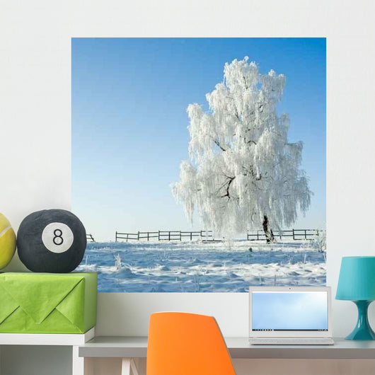 Cold Winter Day Wall Decal