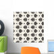 Floral Seamless Pattern Wall Decal