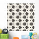 Floral Seamless Pattern Wall Decal