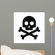 Pirate Skull Icon Wall Decal